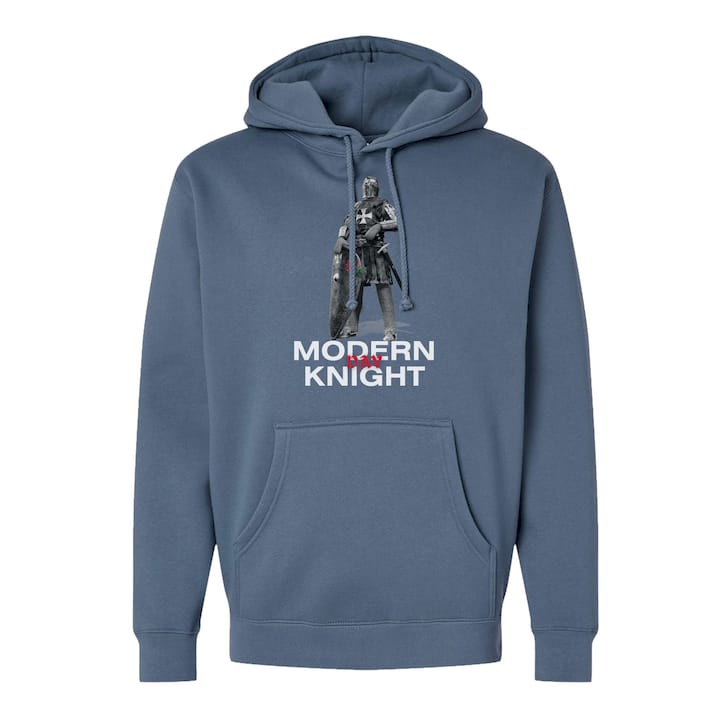 Modern Day Knight Old School Hoodie
