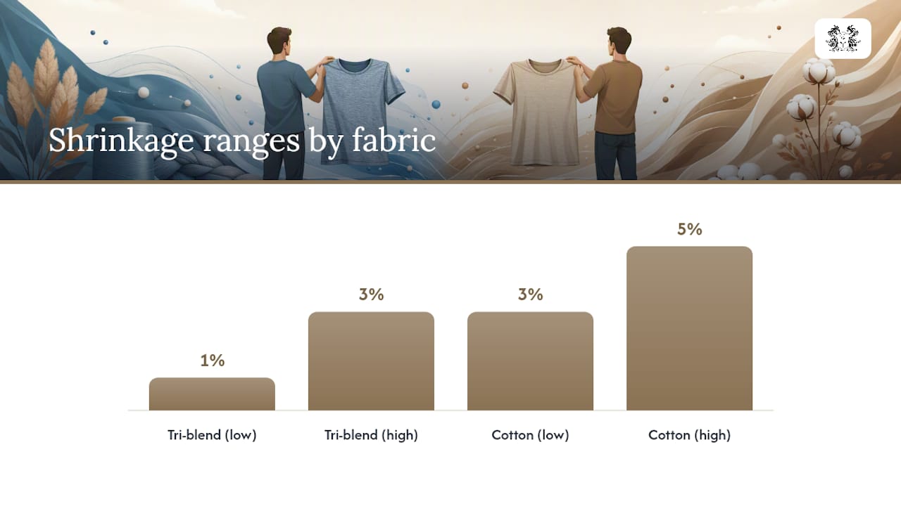 Care, Shrinkage, and How Each Fabric Ages — overview diagram