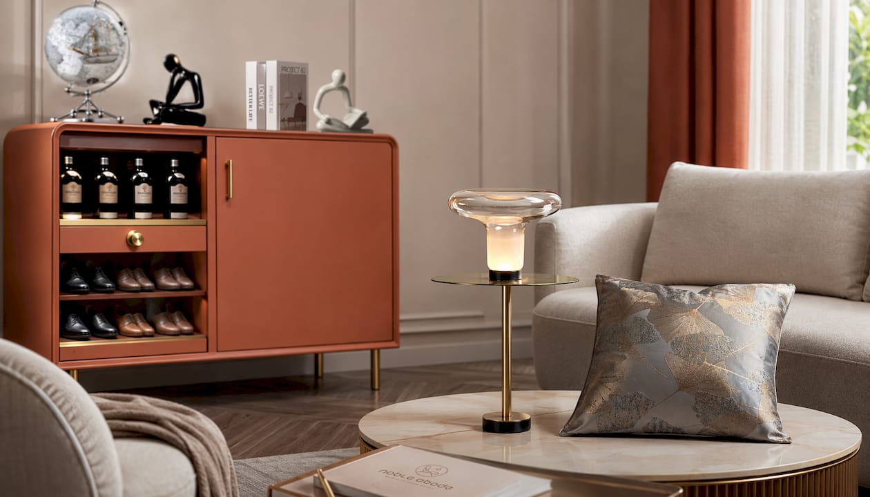Modern Luxury Wine Cabinet and Shoe Storage Decor