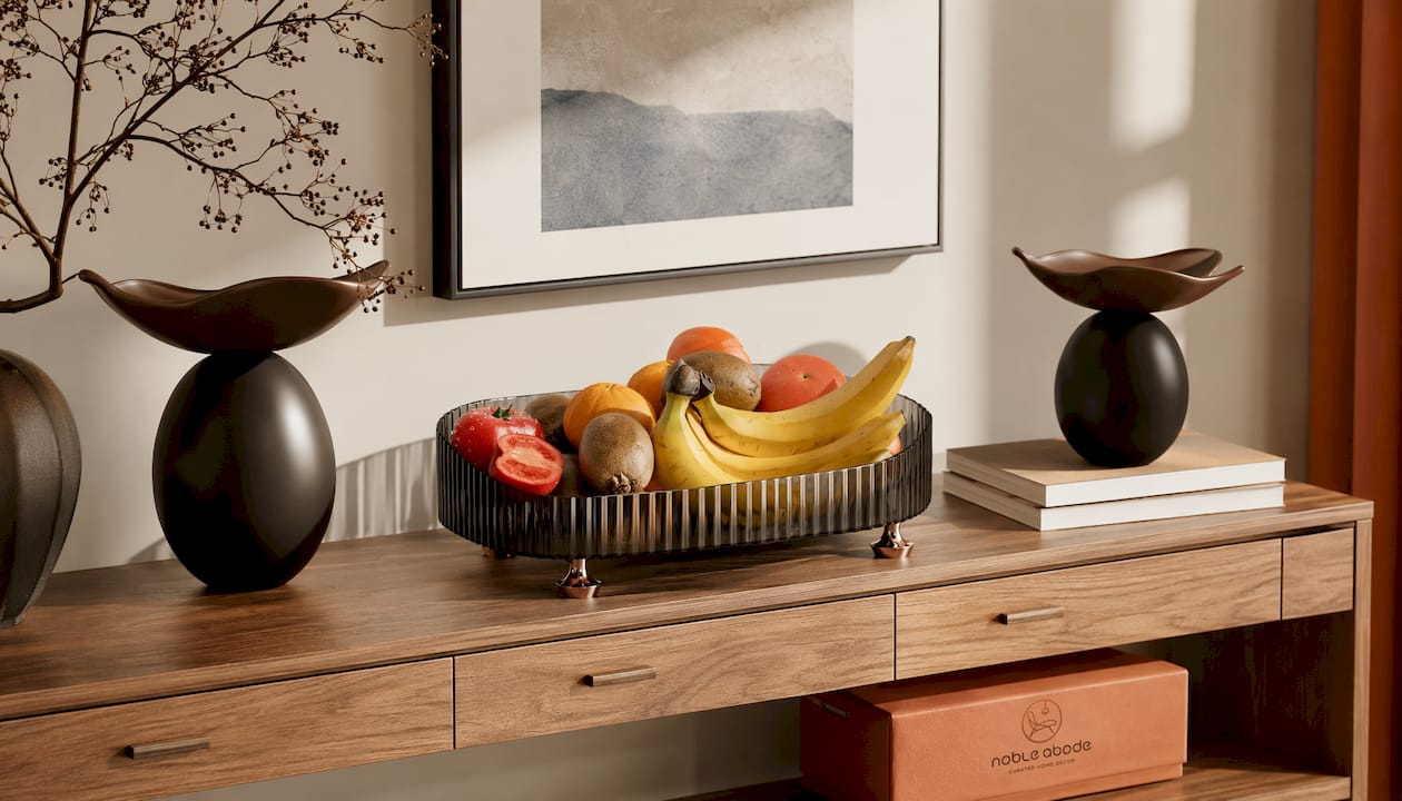 Light Luxury Multi-function Desktop Storage Box