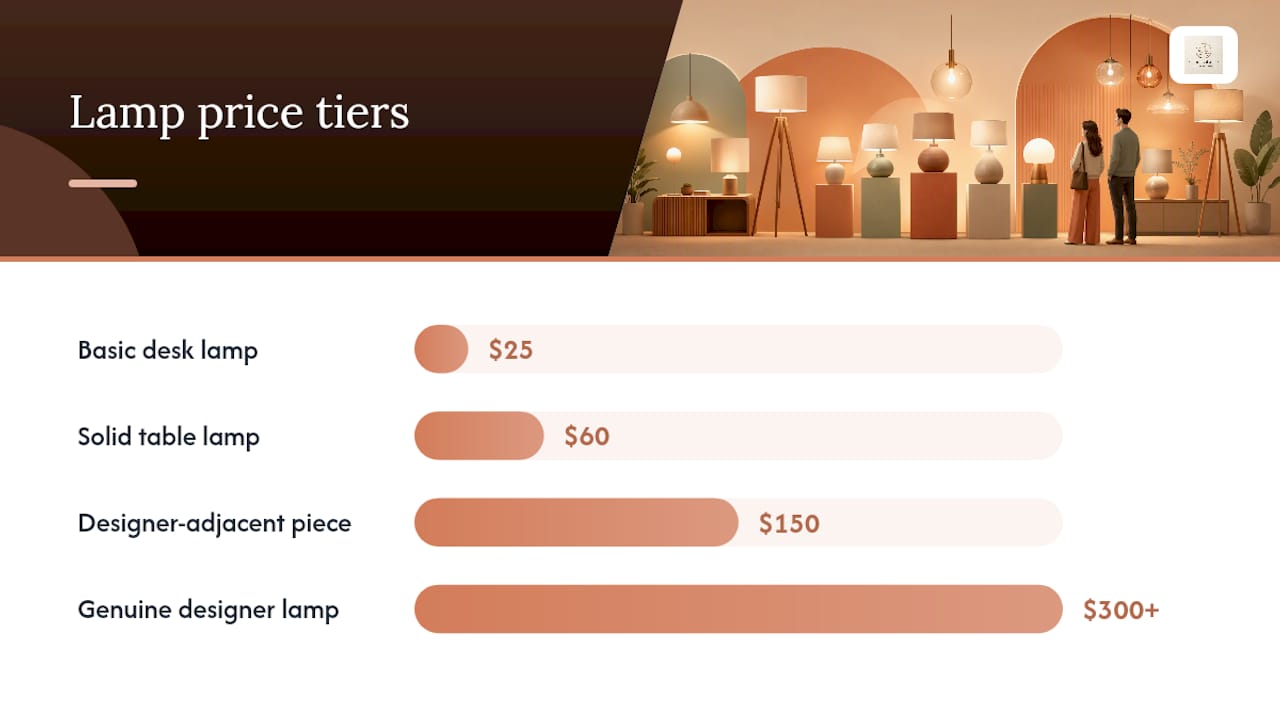 Lamp budget price point comparison