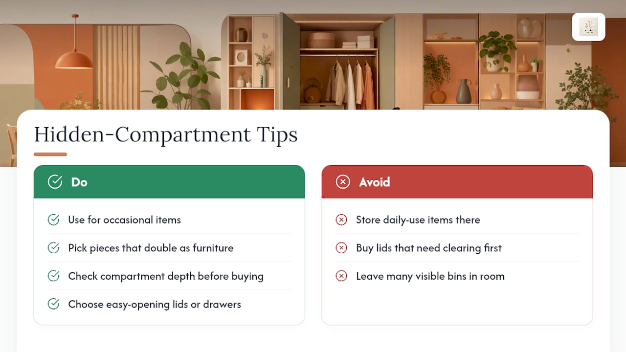 Furniture With Hidden Compartments — overview diagram