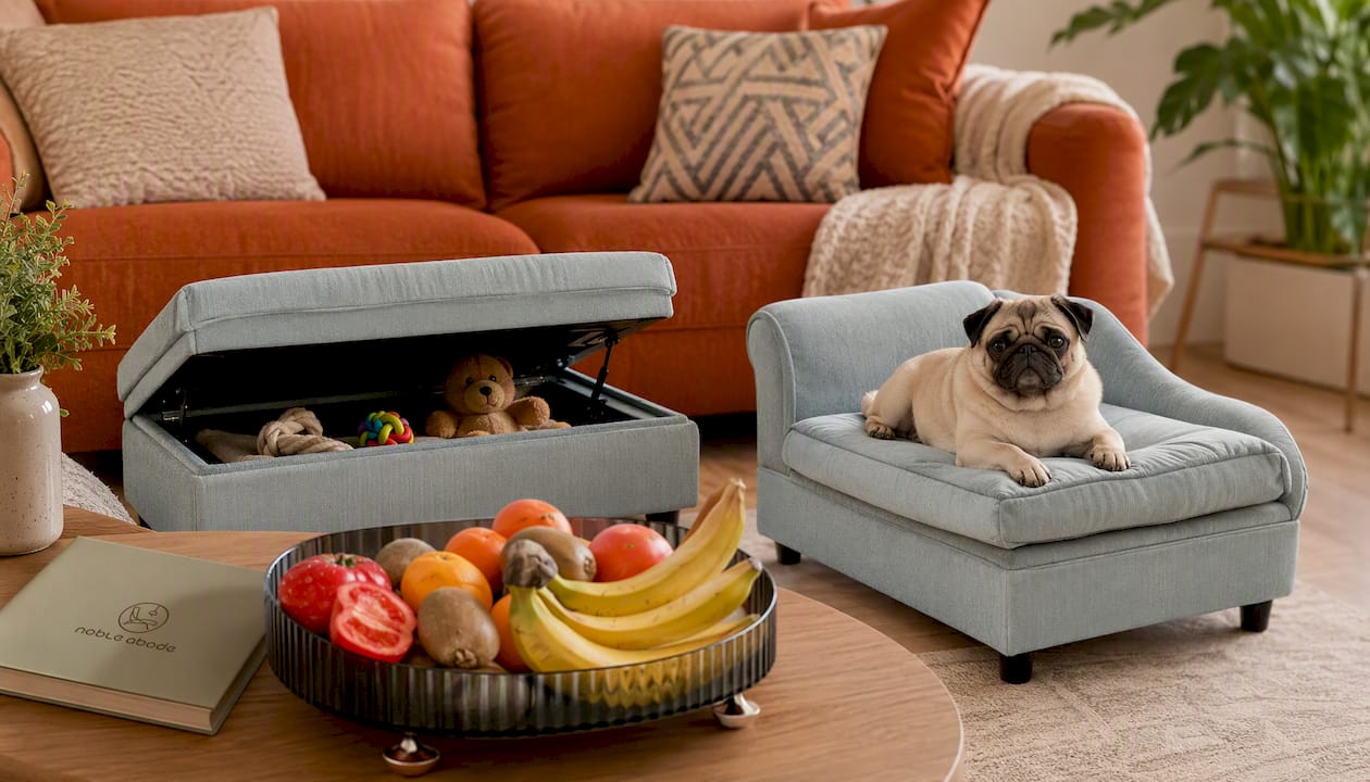 Light Luxury Multi-function Desktop Storage Box