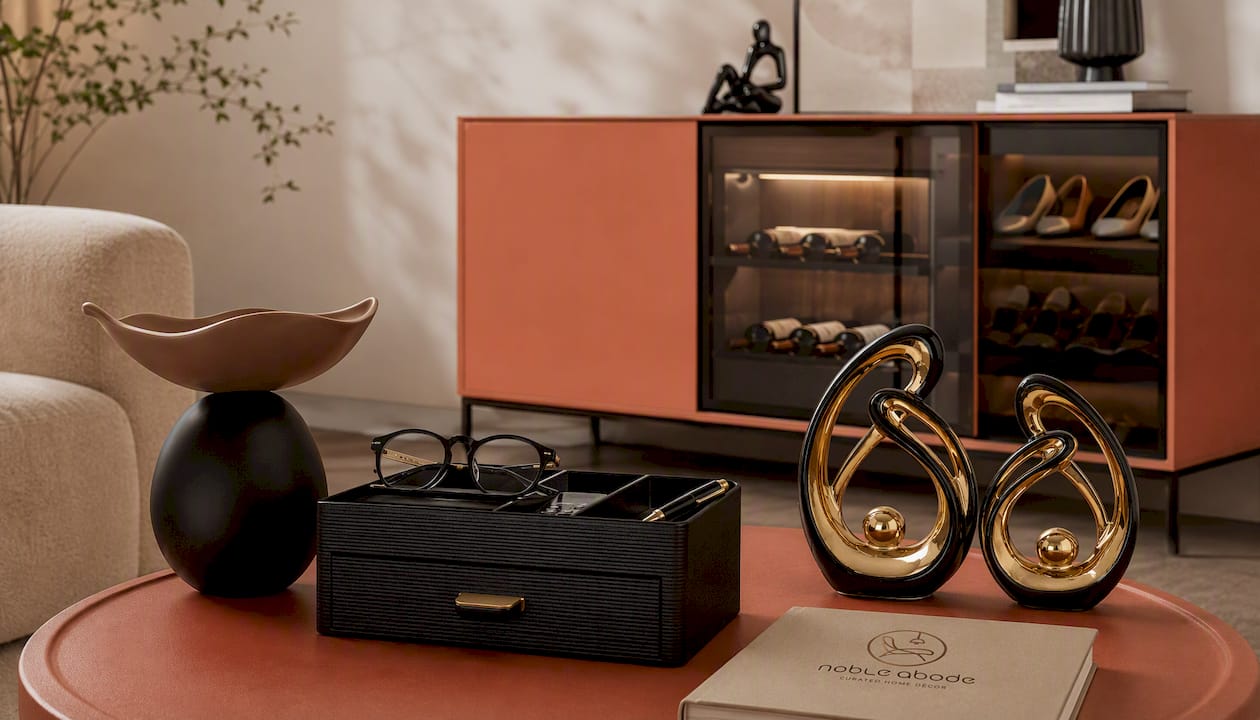 Key Desktop Storage Decor