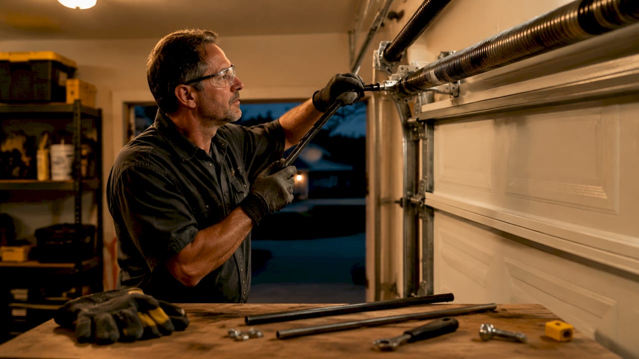 Garage Door Spring Tension Adjustment: 2026 Guide