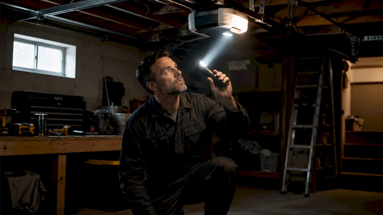 Why Garage Door Opener Light Flashes: Fix It Fast