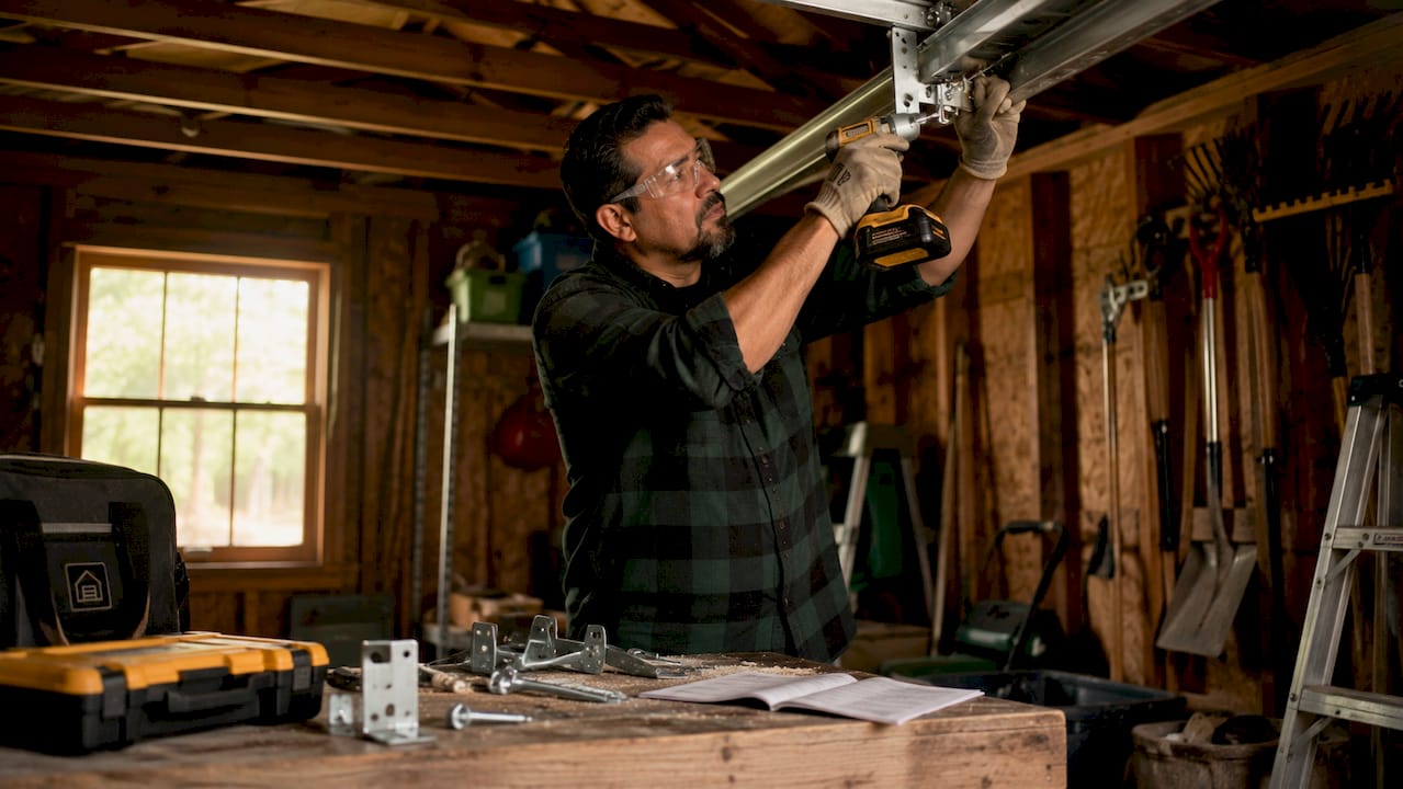 The Role of Garage Door Brackets: A Homeowner's Guide