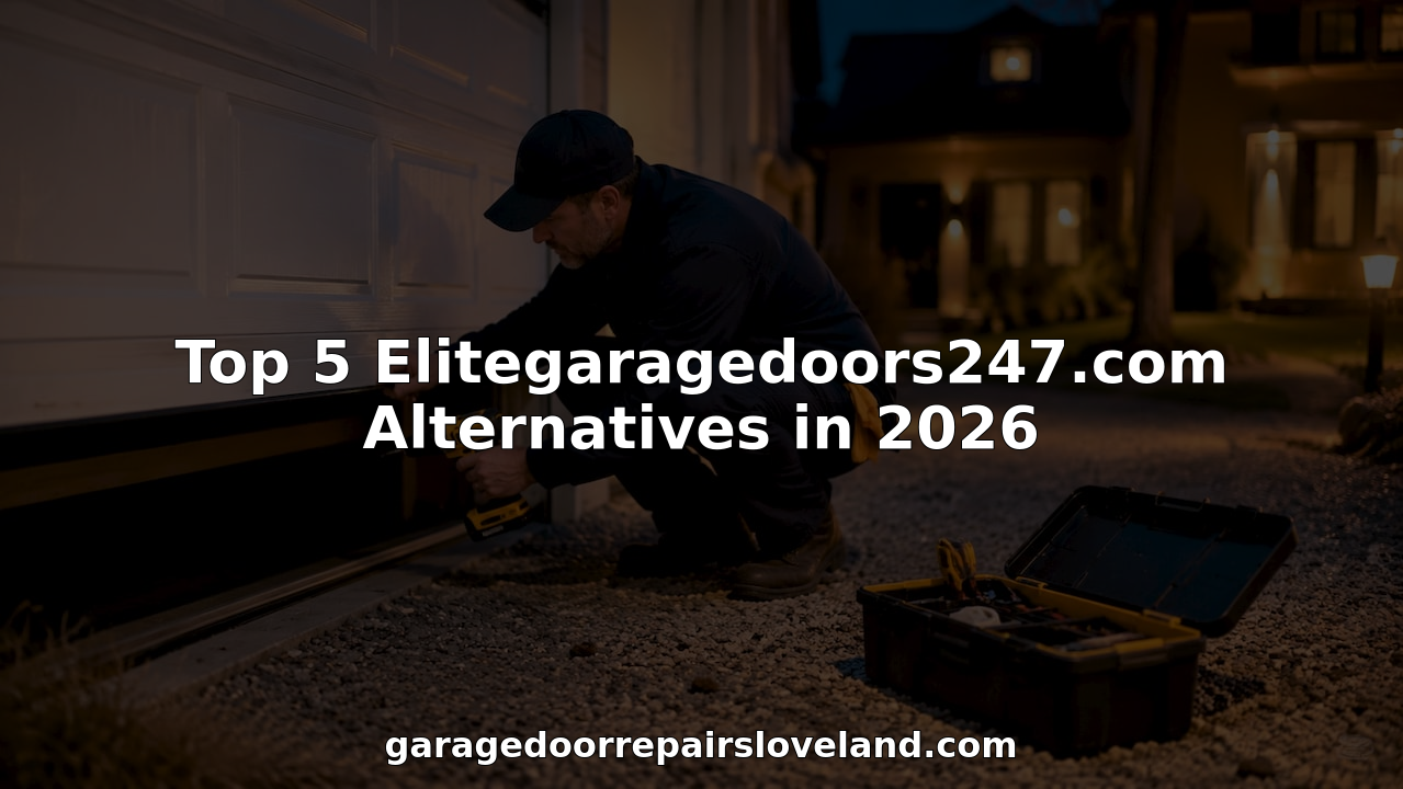 Top 5 Elitegaragedoors247.com Alternatives in 2026