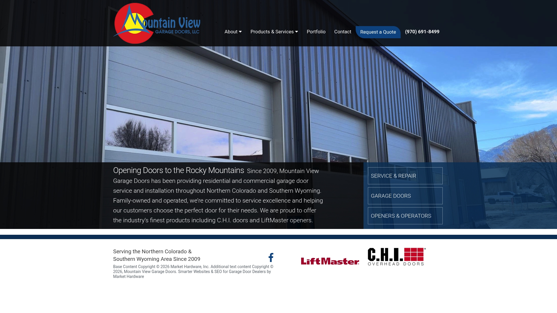 https://mountainviewgaragedoors.net