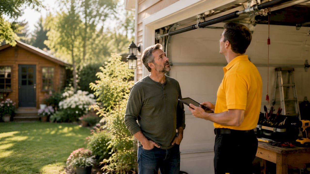 Questions to Ask Your Garage Door Technician