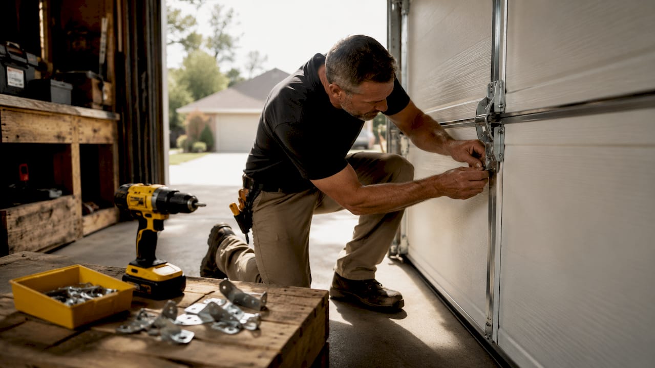 Garage Door Panel Hinges: A DIY Repair Guide