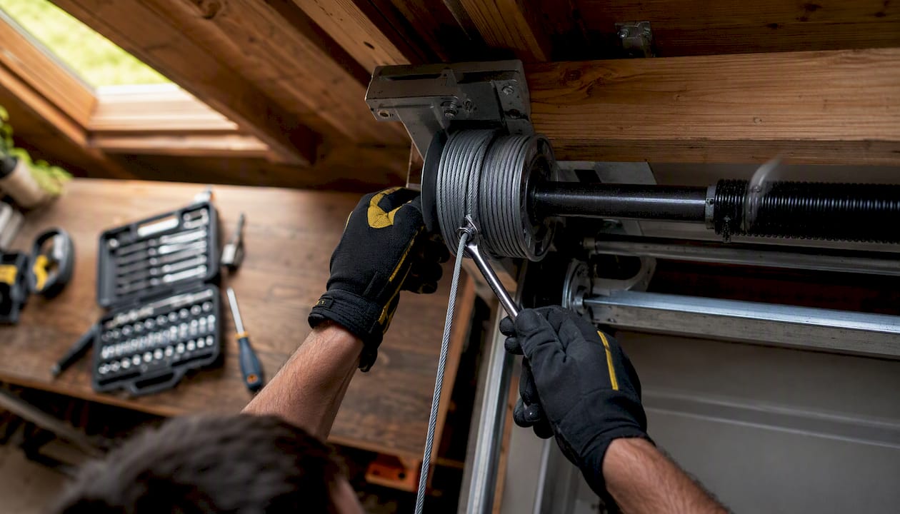 How to Tighten Loose Garage Door Cables Safely
