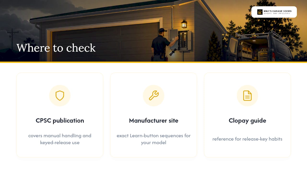 Where to Verify Model-Specific Safety Steps — overview diagram