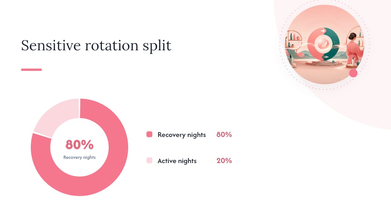 How should you adapt your rotation by skin type and season? — overview diagram