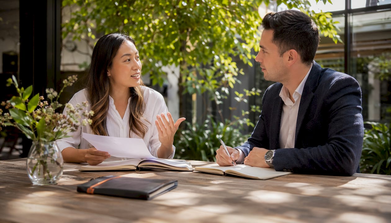 Sales interview role play between candidate and recruiter