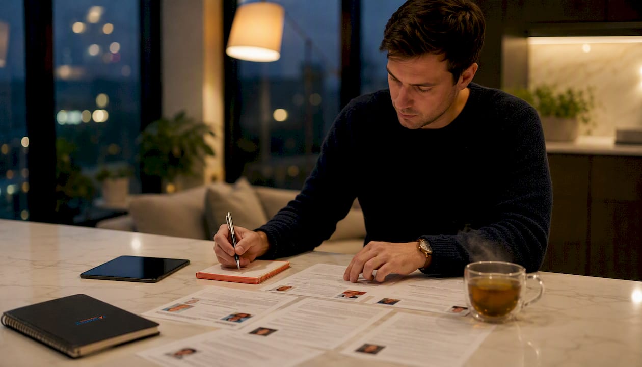 Recruiter working on candidate sourcing