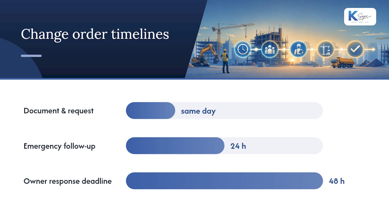 How do you use a change order on a live job? — overview diagram