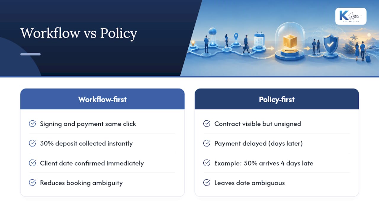 Editorial take: why the workflow matters more than the policy — overview diagram