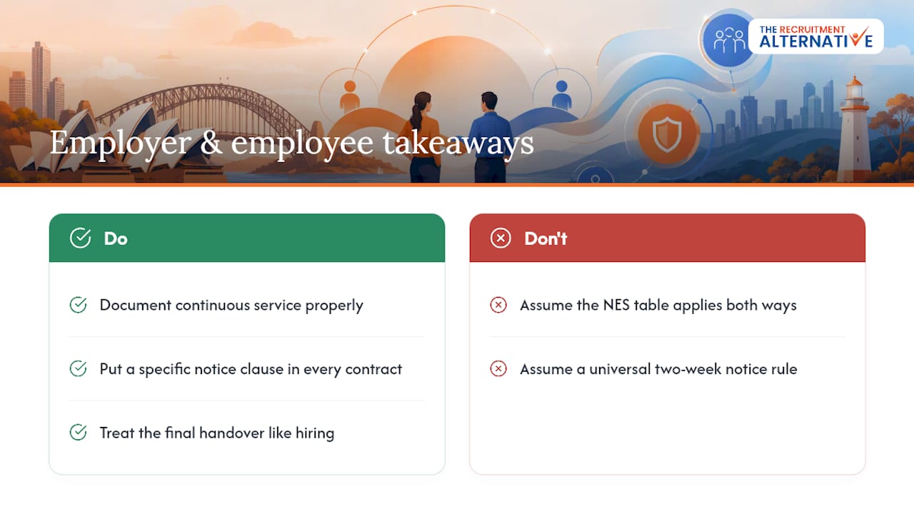 What employers and employees should take from this — overview diagram