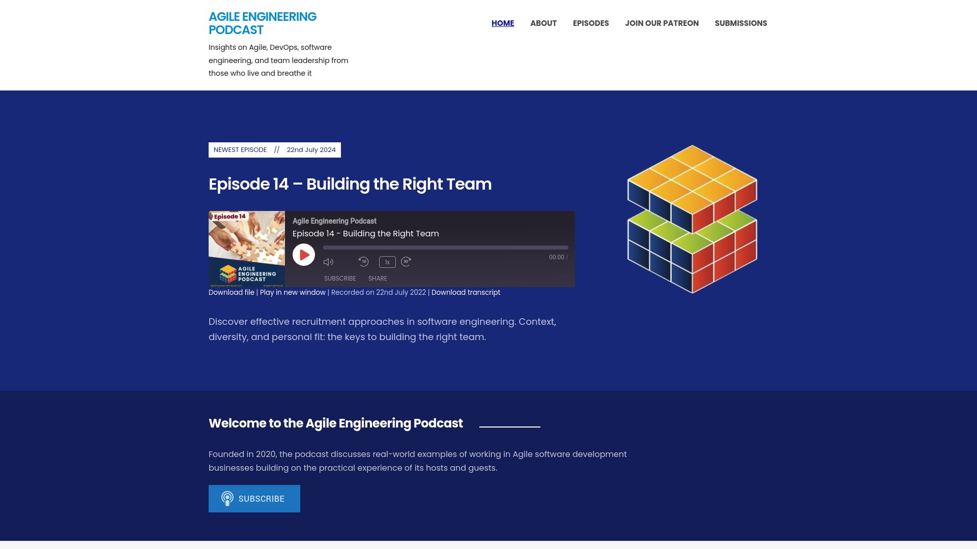 https://agileengineeringpodcast.com