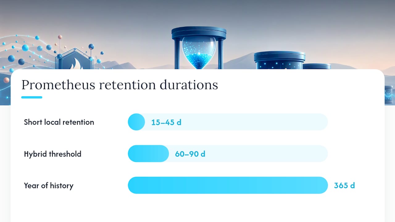 When Should You Use Remote Storage Instead of Longer Local Retention? — overview diagram