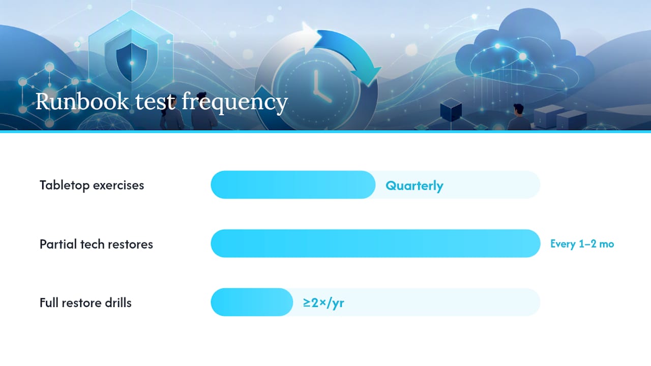 How Often Should You Test Your Runbooks? — overview diagram