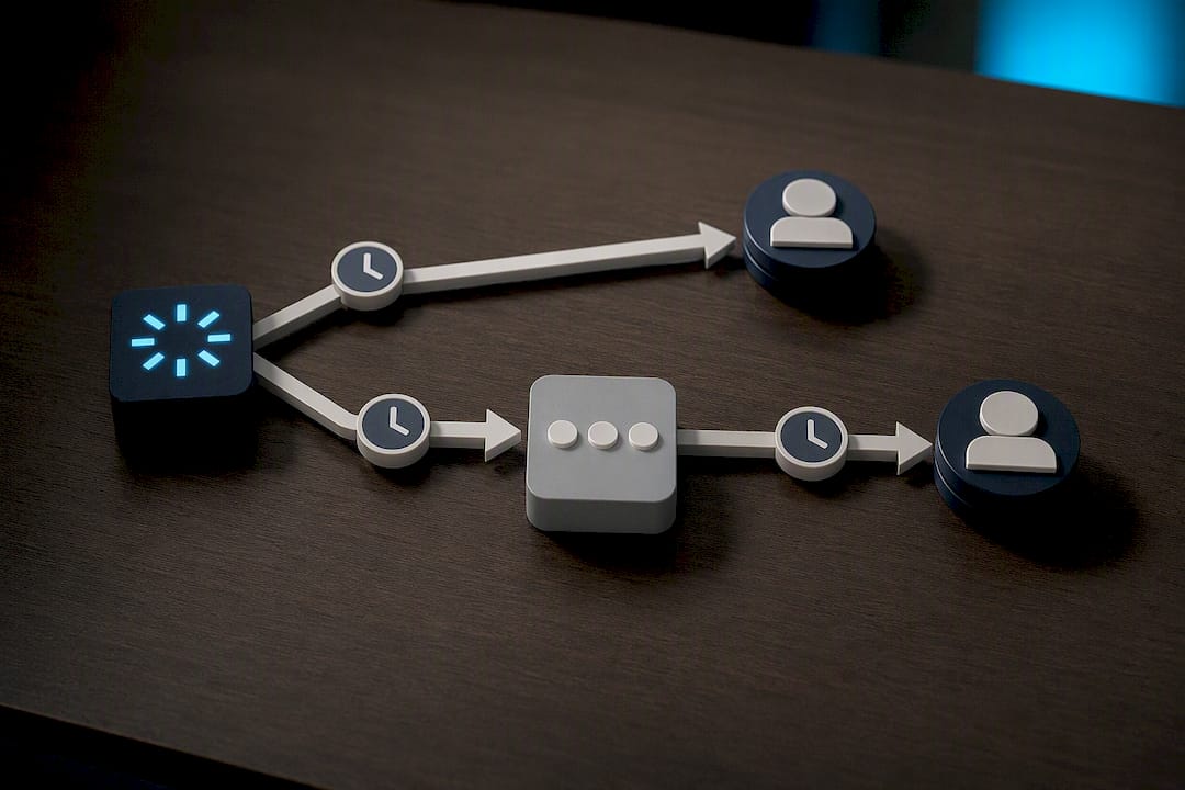 Direct service-owner routing versus generic queue