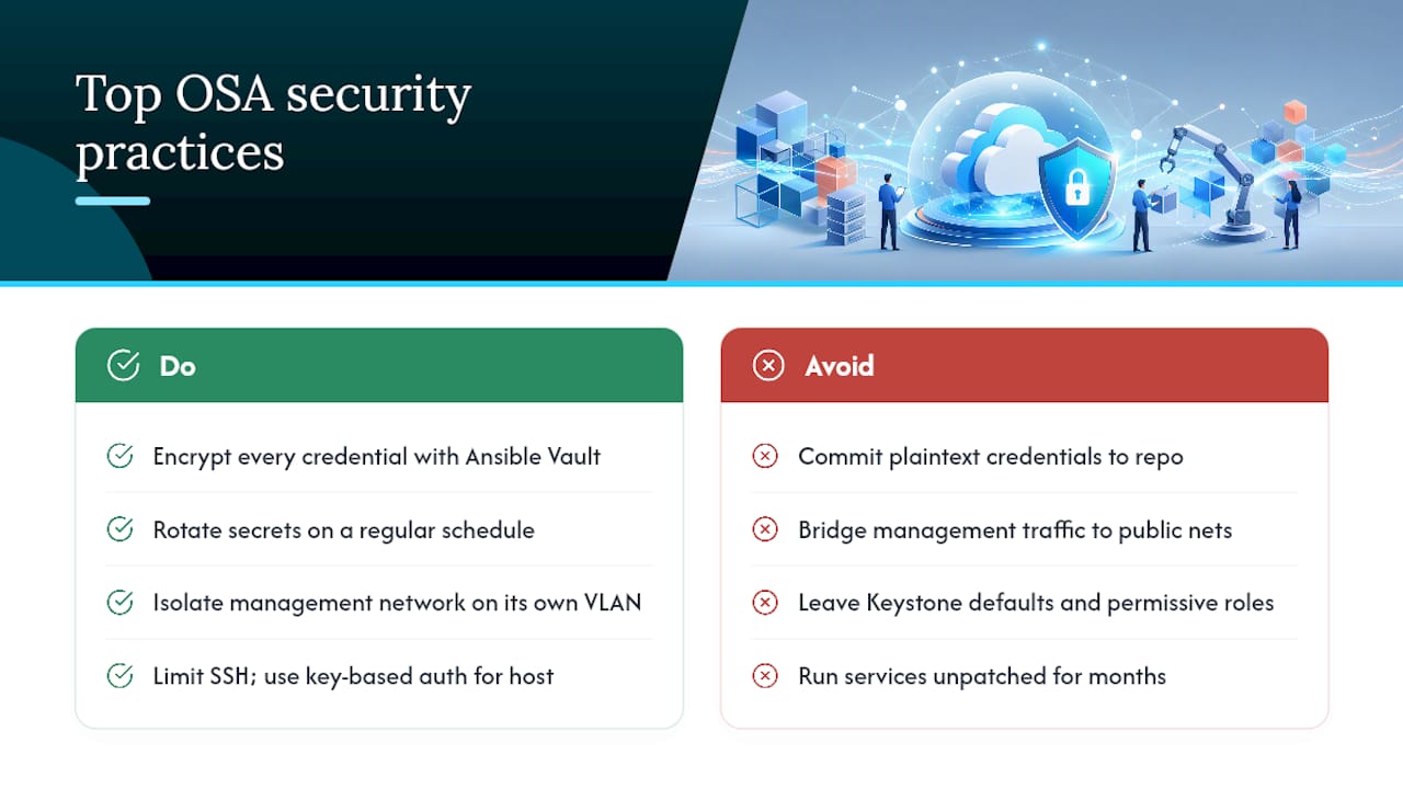 What Security Practices Matter Most in an OpenStack-Ansible Deployment? — overview diagram