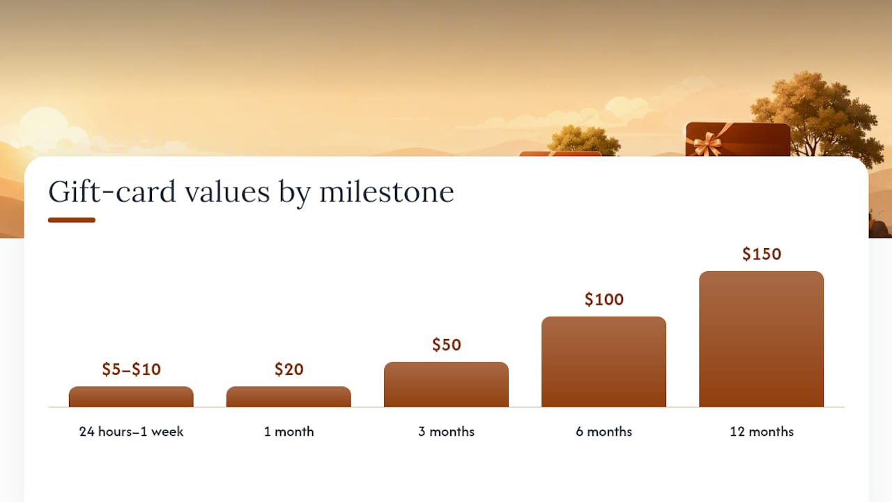 Ready-to-use reward system templates — overview diagram