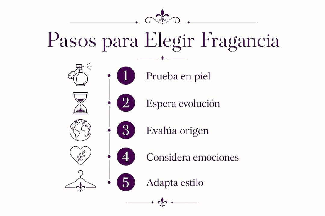 Infografía: guía práctica para encontrar una fragancia genuina