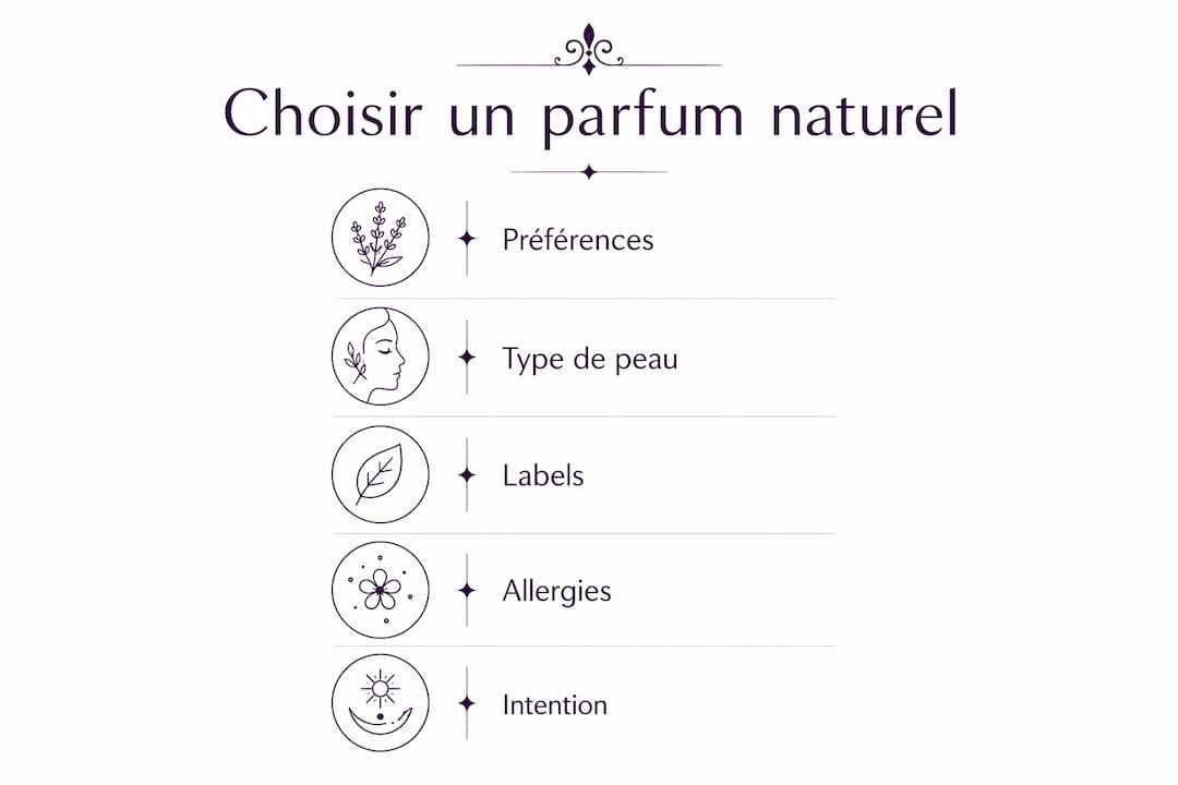 Guide visuel pour trouver le parfum naturel qui vous correspond