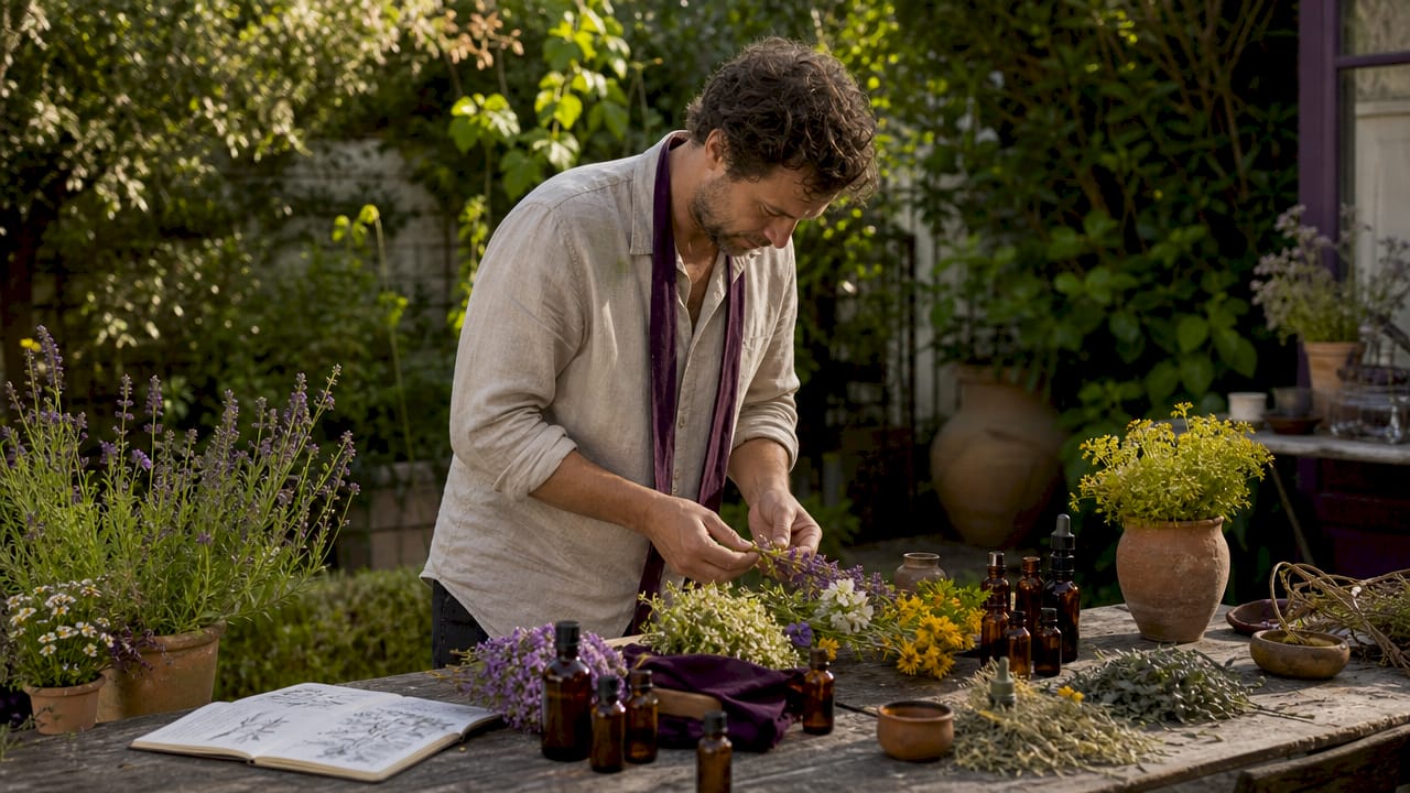 Créateur de parfums passionné, je privilégie des matières premières naturelles pour élaborer des fragrances authentiques.