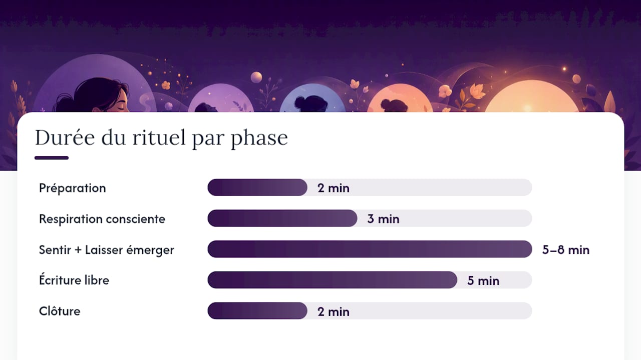 Protocole guidé : comment utiliser une fragrance pour accéder à des émotions oubliées — overview diagram