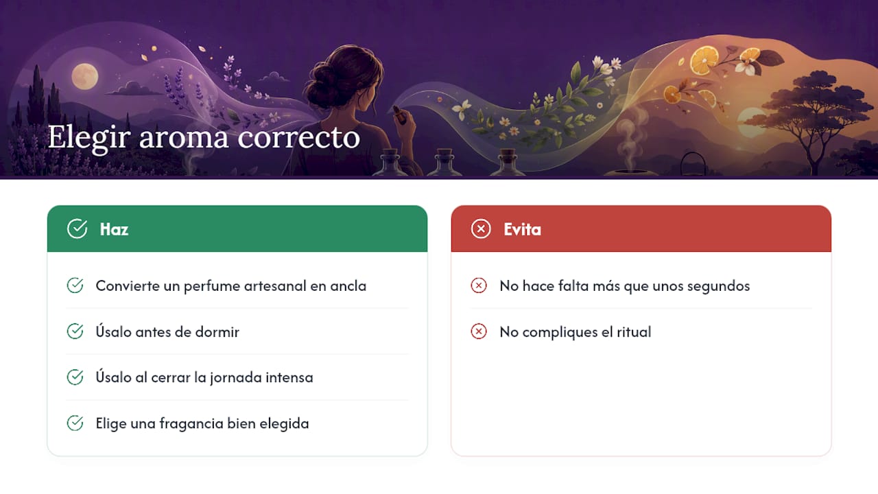 Lo que dice Maison Voyageur sobre elegir el aroma correcto — overview diagram