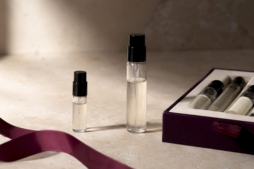 Formats standards de parfum et coffret découverte