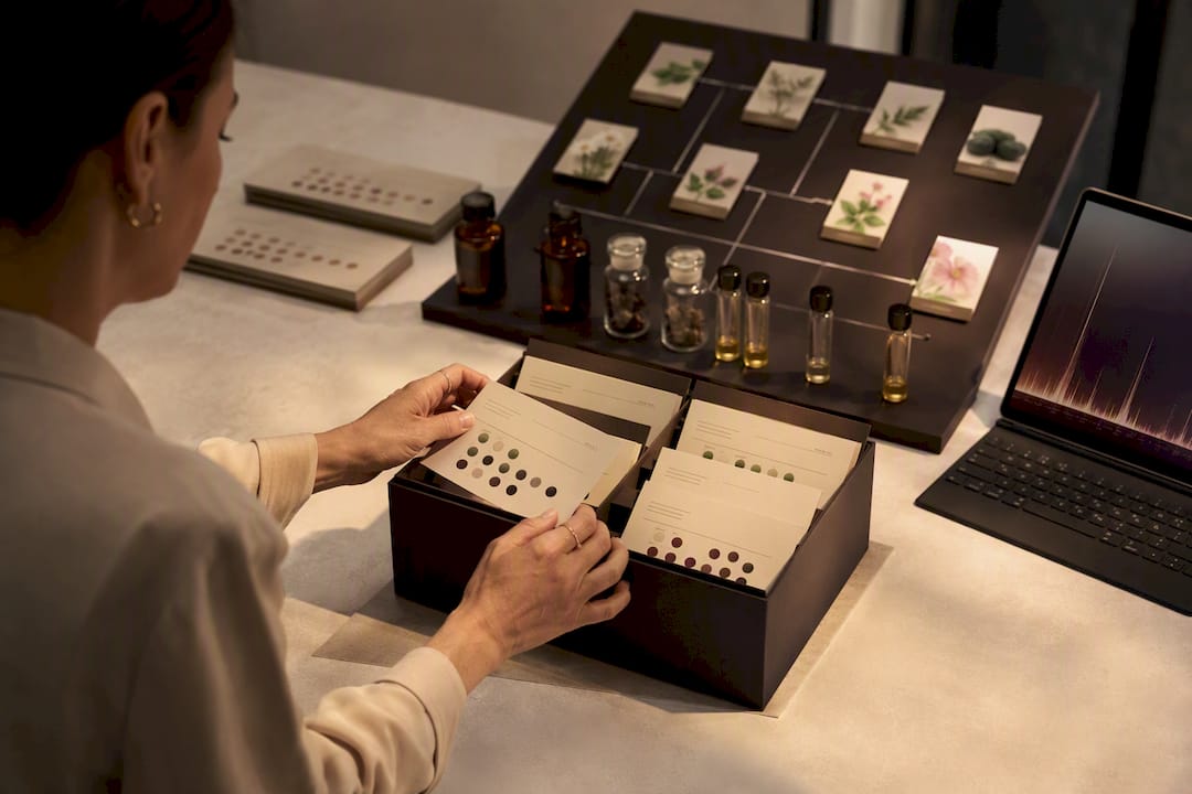 Illustration of perfume claim verification records