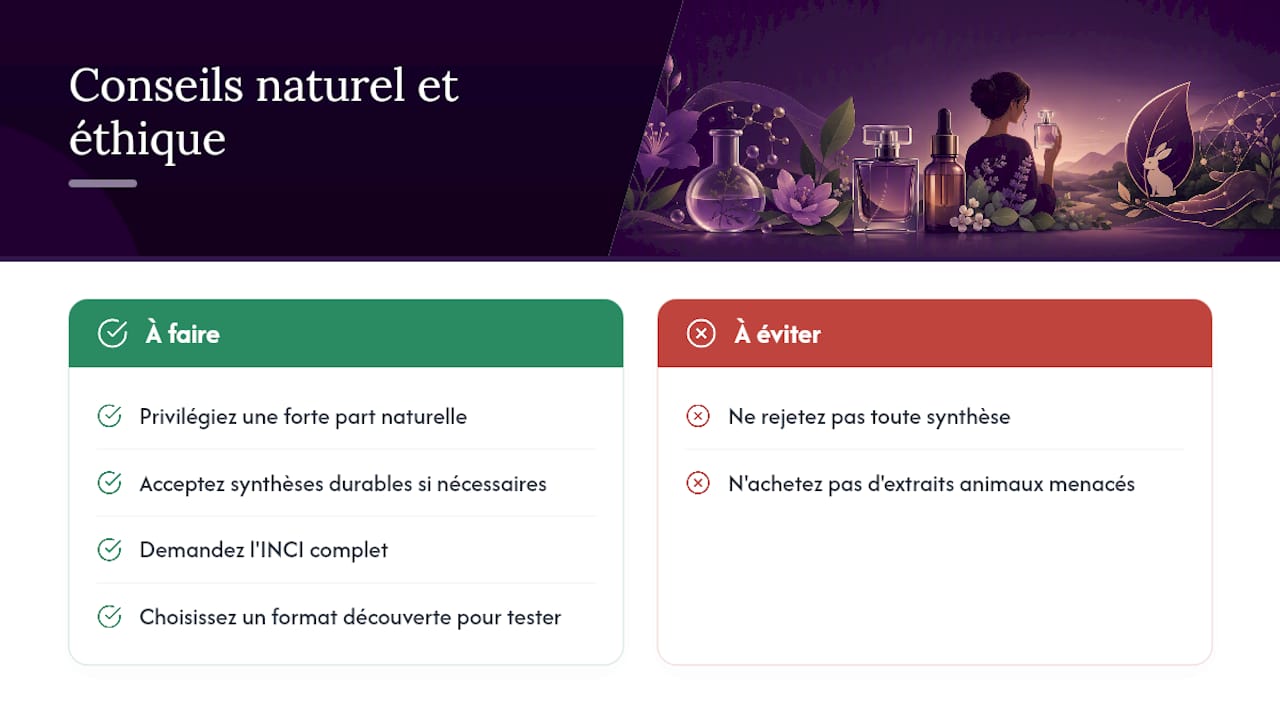 Le regard d'une maison artisanale sur naturel et éthique — overview diagram