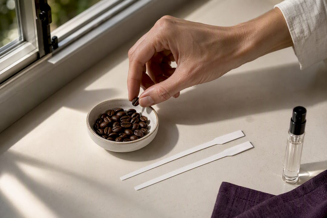 Grains de café pour réinitialiser l’odorat