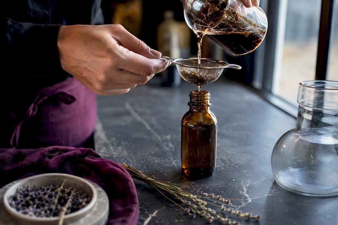 Extraction lente d'un extrait végétal
