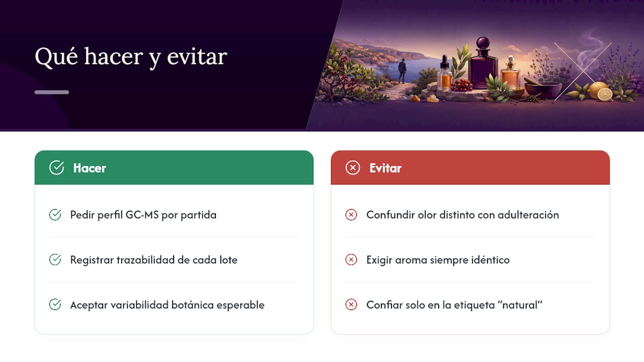 Composición química y variabilidad: qué muestran los estudios y qué significa para el aroma — overview diagram