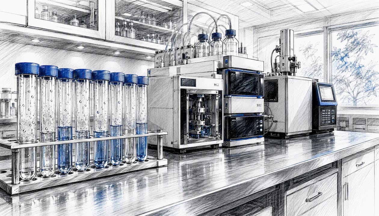 Laboratory measuring instruments for supplement analysis