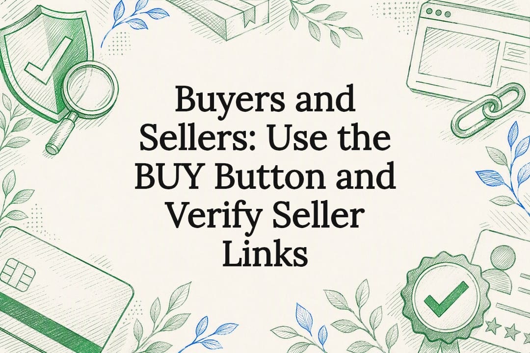 Marketplace safety verification title card