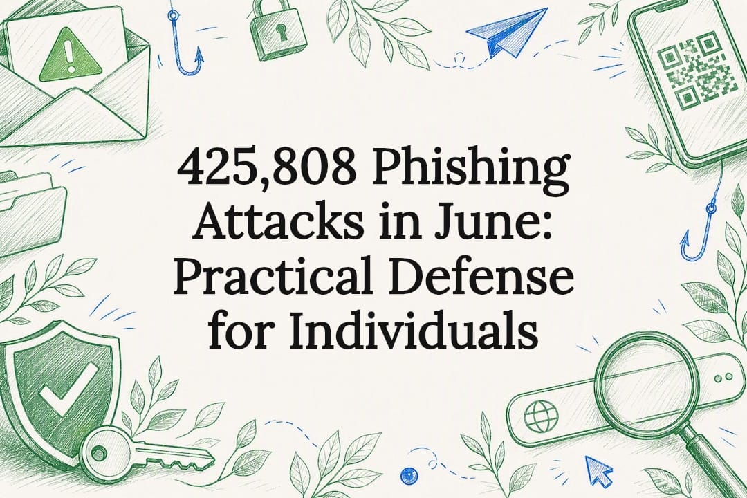 Decorative phishing defense title card
