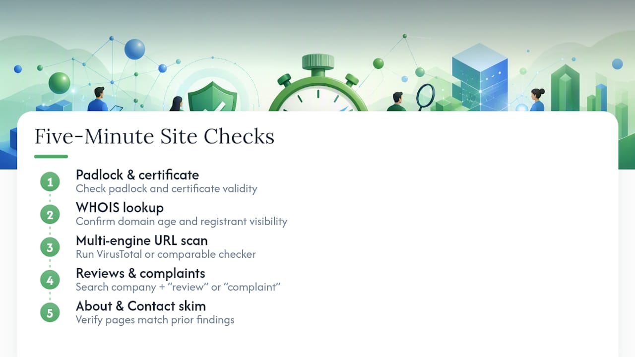Five-step B2B partner site security checklist