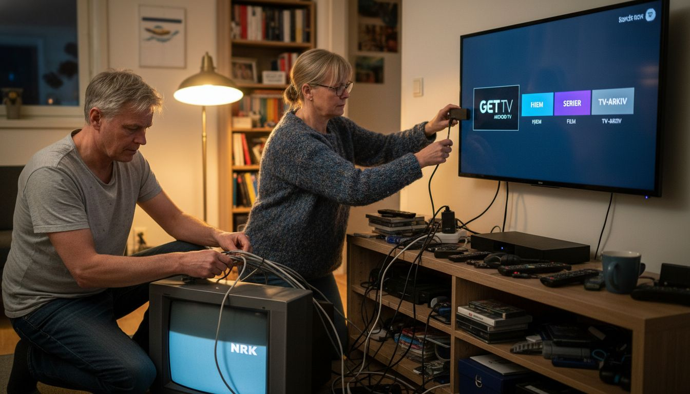 Å gå pre fra vanlig TV til IPTV