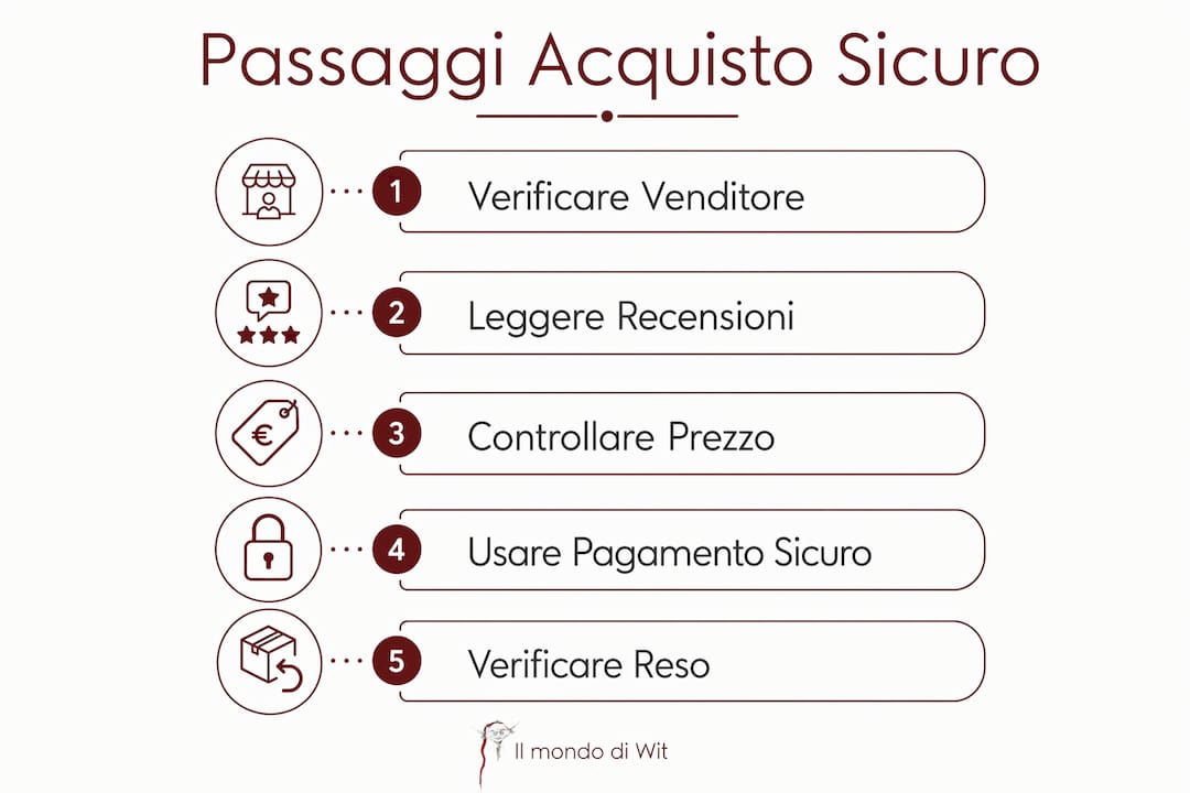 Infografica: 5 consigli pratici per acquistare gioielli in tutta sicurezza