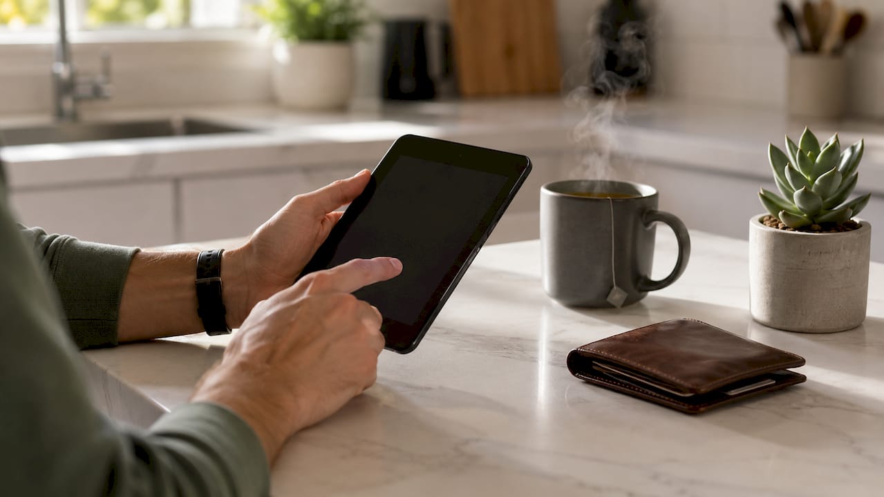 Roke, ki držijo pametni telefon za brezstično plačevanje s SoftPOS aplikacijo