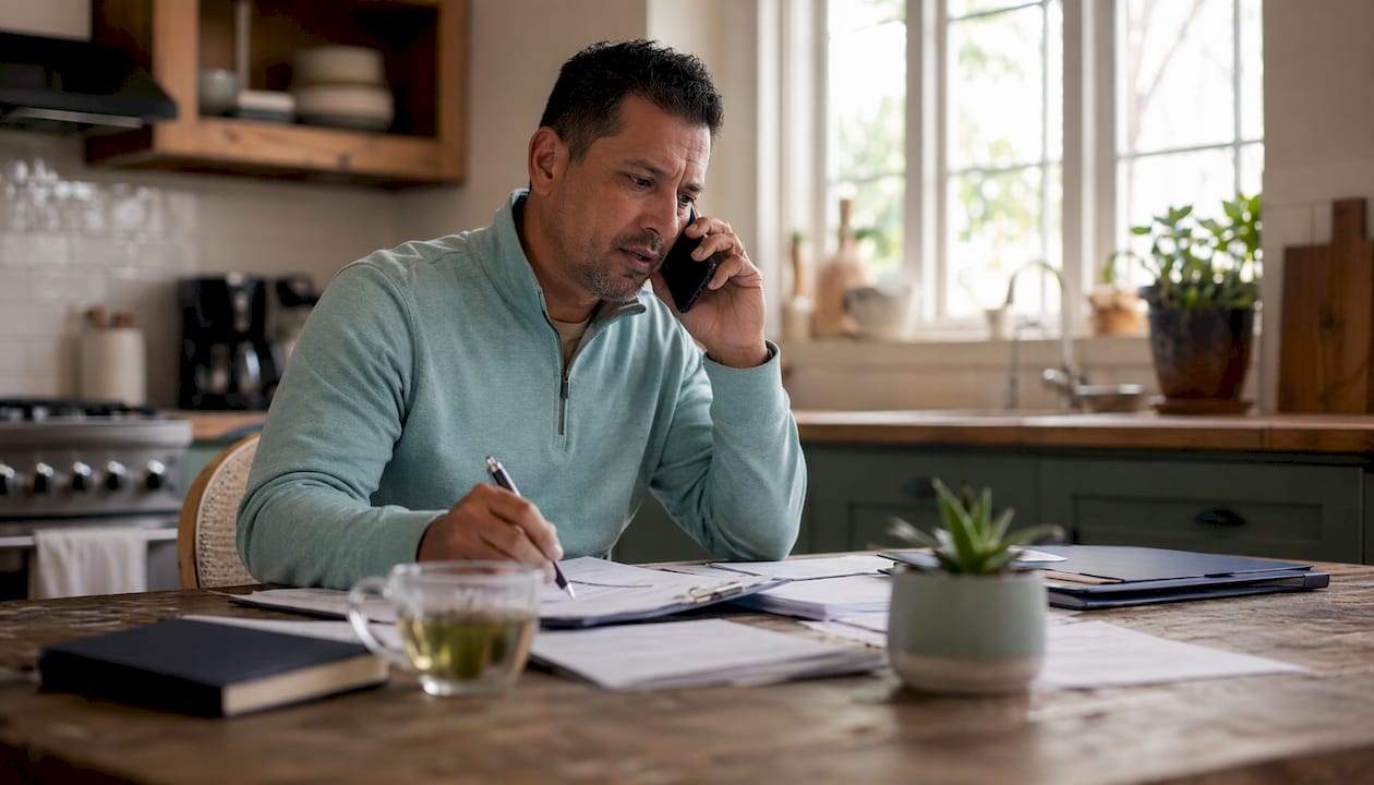 Man urgently calling for emergency rehab admission