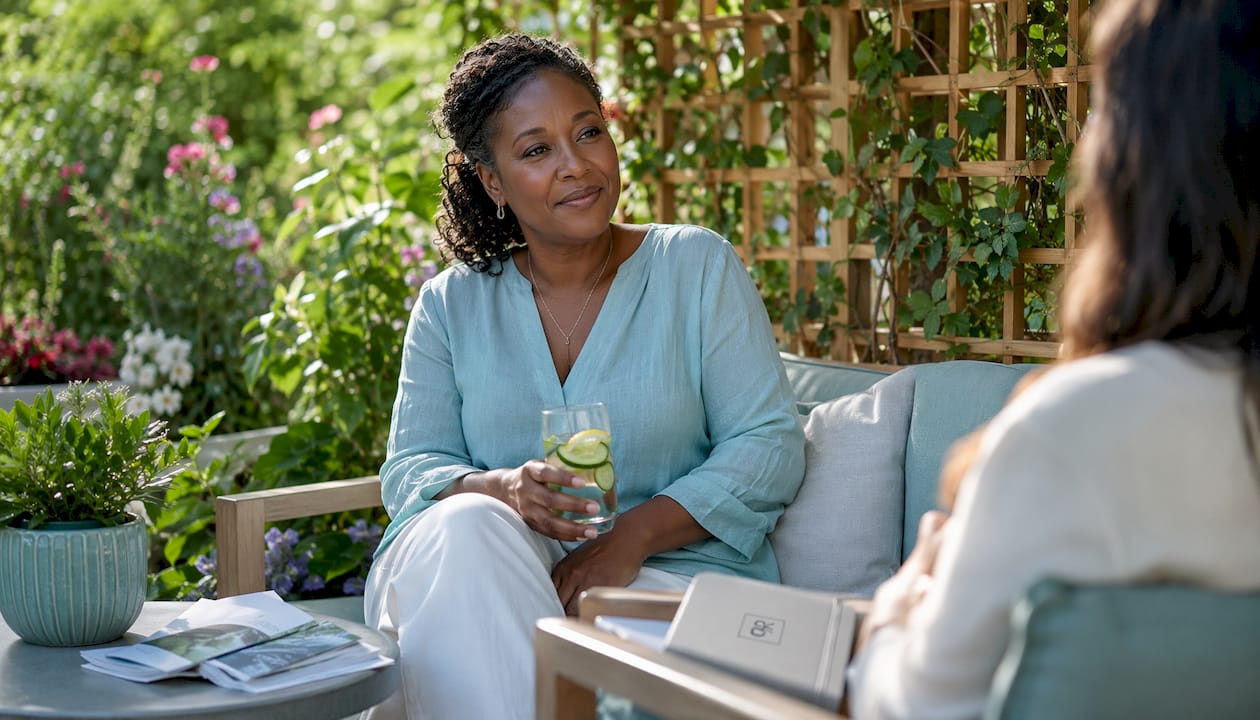 Patient consultation for detox alternatives