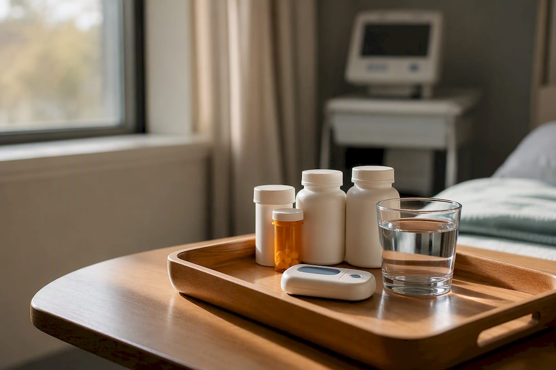 Medication setup for tramadol withdrawal in detox room